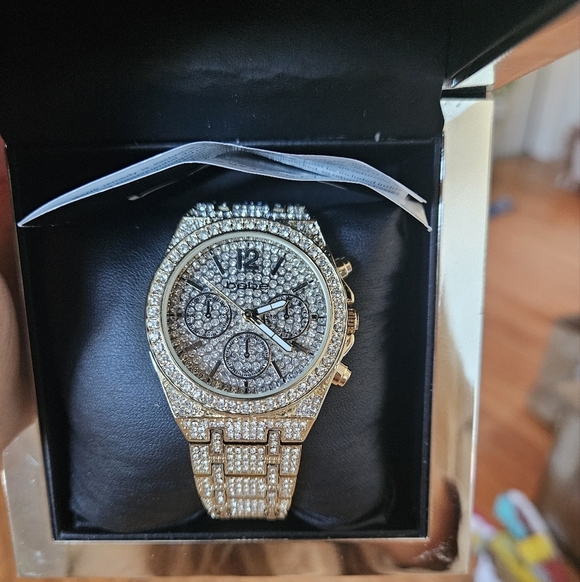 Bebe Full Pave Crystal Bezel Watch - Picture 5 of 11